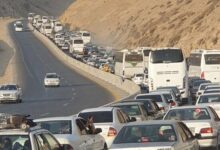 ترافیک سنگین در برخی محورهای شمالی کشور/ هراز، چالوس و آزادراه تهران – شمال همچنان یکطرفه