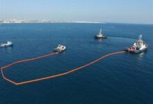 جلوگیری موقت از نشت نفت خطوط زیردریایی جزیره خارگ