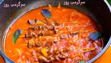 غذای ساده برای شام | تهیه کباب حسینی مجلسی