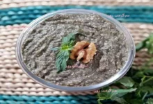 غذای ساده برای شام | طرز تهیه دختر لوس، غذای خوشمزه شمالی با بادمجان
