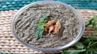 غذای ساده برای شام | طرز تهیه دختر لوس، غذای خوشمزه شمالی با بادمجان