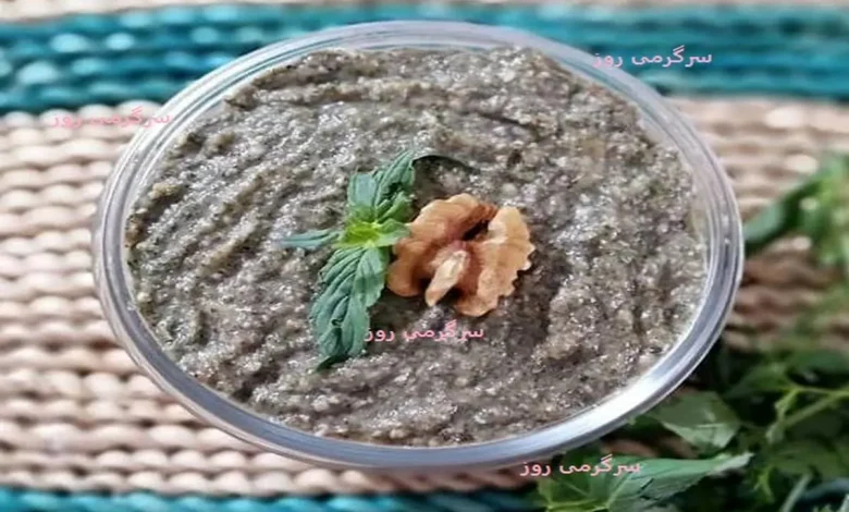 غذای ساده برای شام | طرز تهیه دختر لوس، غذای خوشمزه شمالی با بادمجان