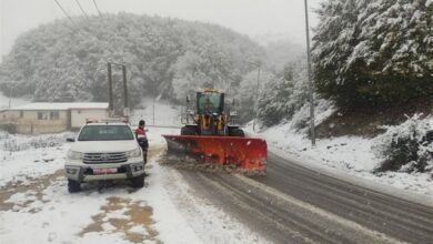 هواشناسی ایران۱۴۰۳/۸/۲۹؛بارش برف و باران در ۲۶ استان